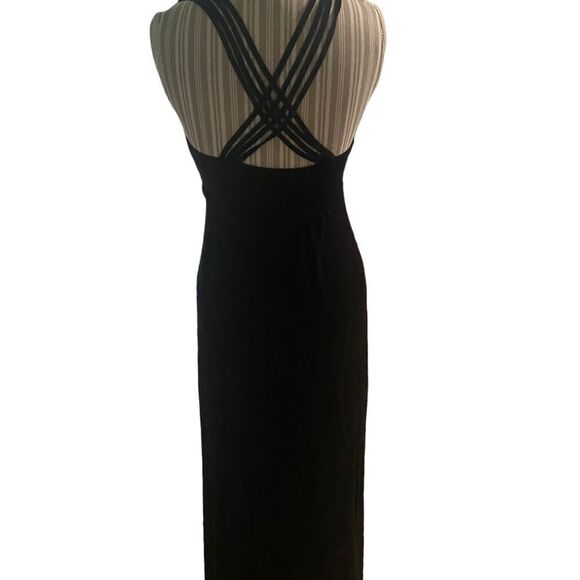 Calvin Klein size 6 long knit dress excellent like new condition see pics - Picture 2 of 2